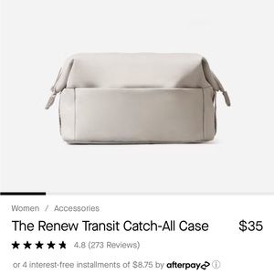 Everlane toiletry bag